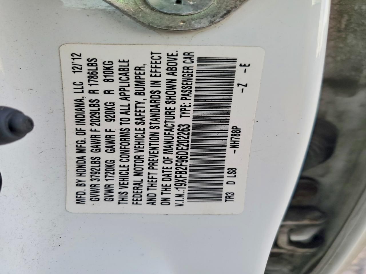 2013 Honda Civic exl