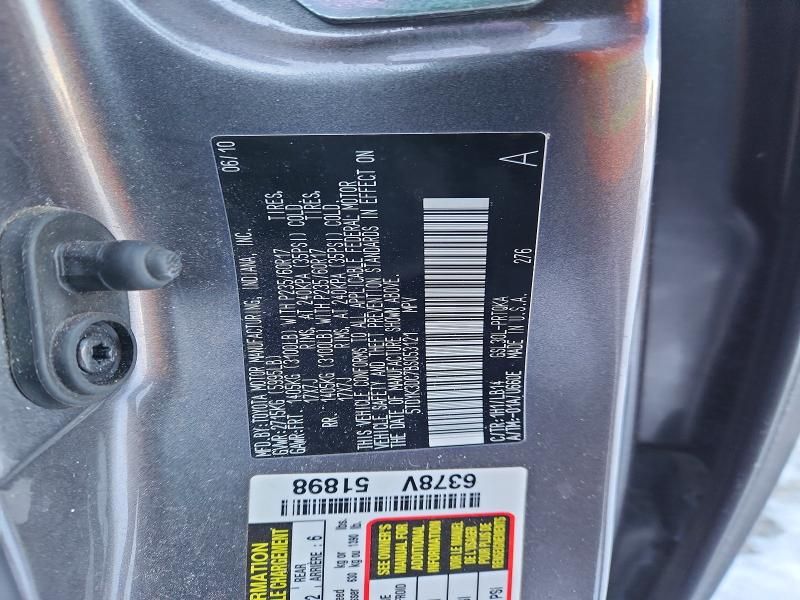 2011 Toyota Sienna xle