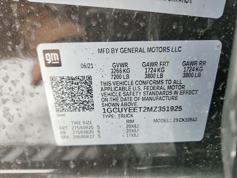 2021 Chevrolet Silverado K1500 RST