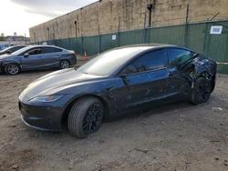 Tesla salvage cars for sale: 2025 Tesla Model 3
