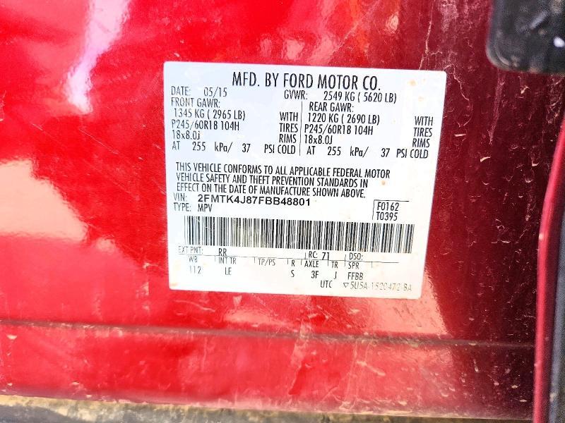 2015 Ford Edge sel