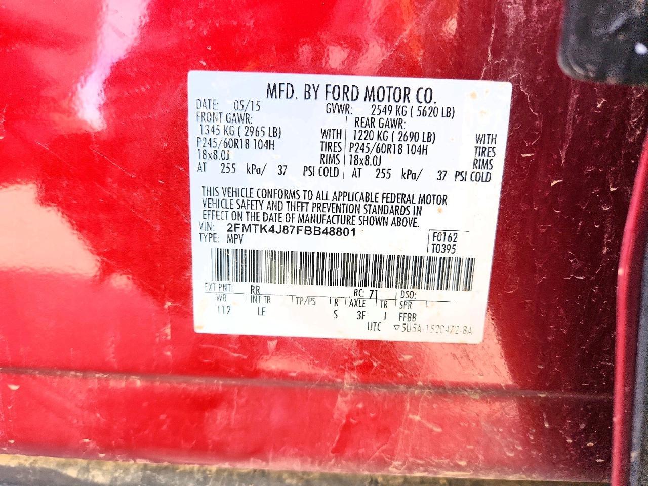 2015 Ford Edge sel
