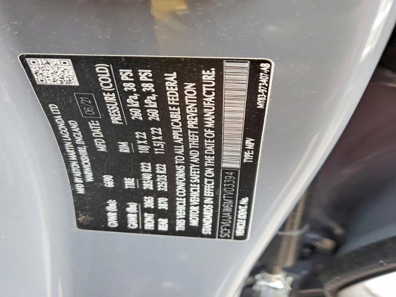 2021 Aston Martin DBX