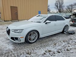 Salvage cars for sale from Copart Moraine, OH: 2019 Audi A4 Premium Plus