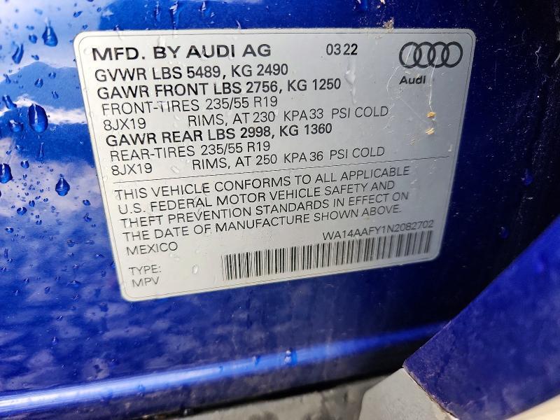 2022 Audi Q5 Sportback Premium 45