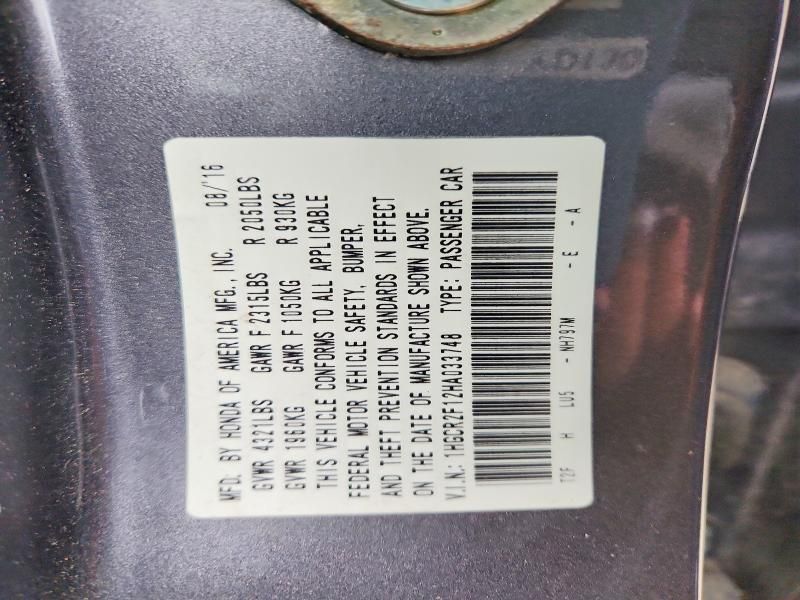 2017 Honda Accord Sport Special Edition