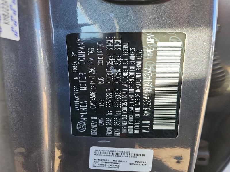 2019 Hyundai Tucson se