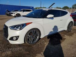 Salvage cars for sale from Copart Homestead, FL: 2016 Hyundai Veloster Turbo
