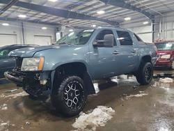 Salvage cars for sale from Copart Ham Lake, MN: 2011 Chevrolet Avalanche lt