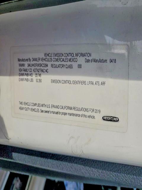 2019 Freightliner Cascadia 126 Semi Truck