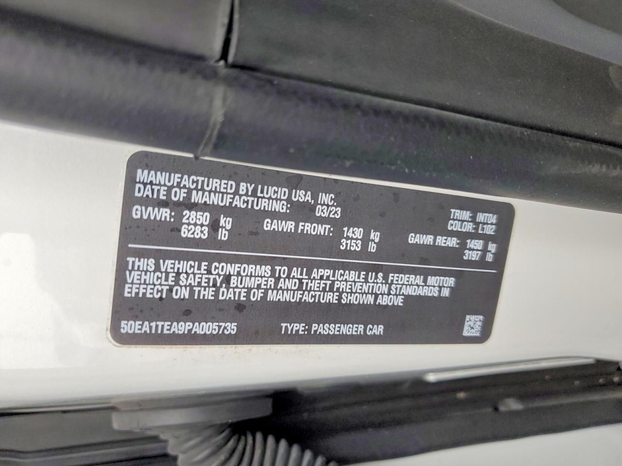 2023 Lucid Motors Air Touring