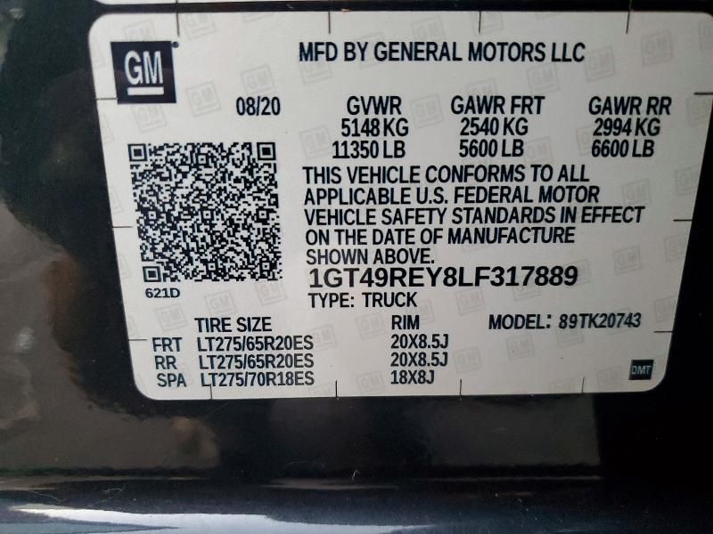 2020 GMC Sierra K2500 Denali