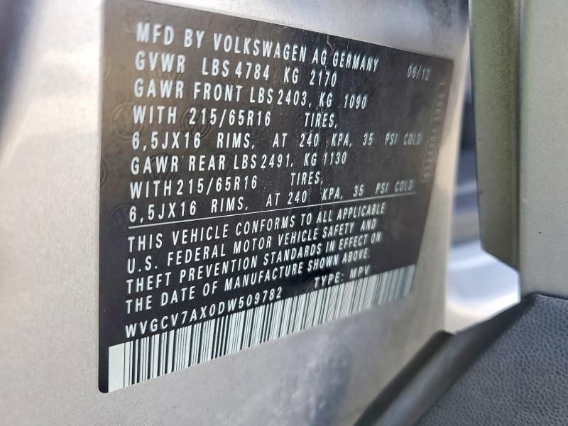 2013 Volkswagen Tiguan s