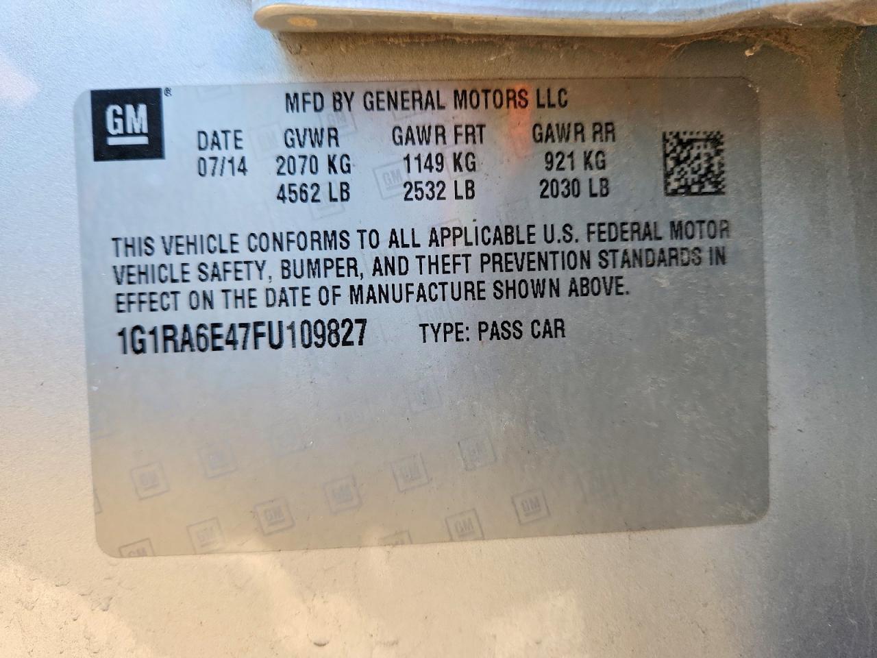 2015 Chevrolet Volt