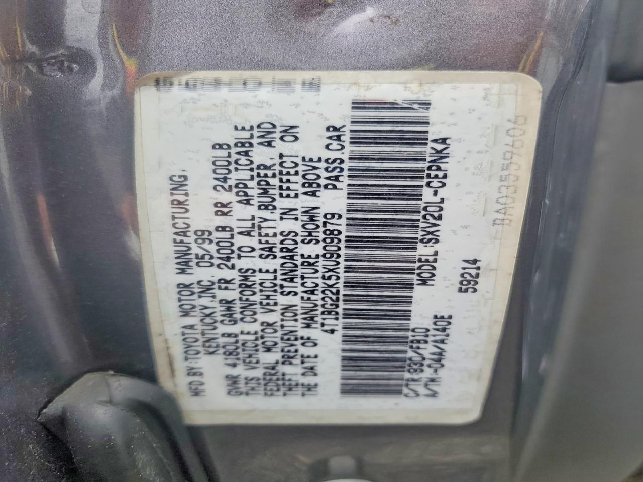 1999 Toyota Camry ce