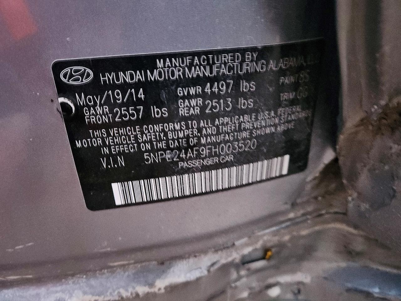 2015 Hyundai Sonata se