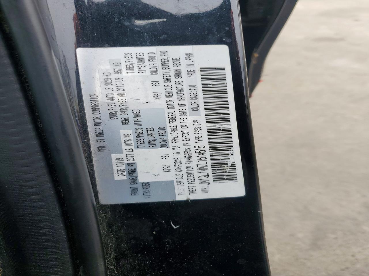 2020 Mazda 6 Touring