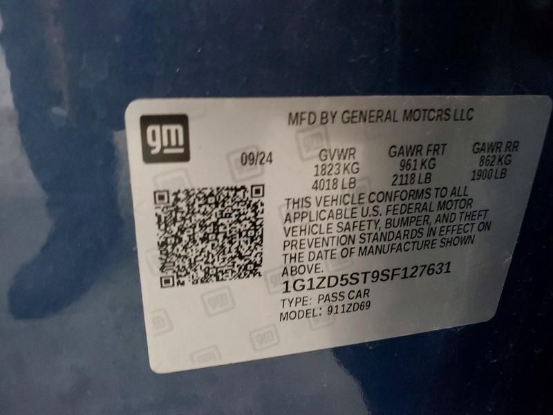 2025 Chevrolet Malibu lt