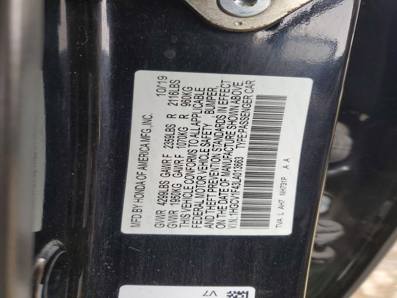 2020 Honda Accord ex