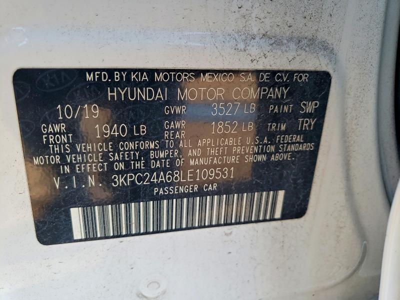 2020 Hyundai Accent se