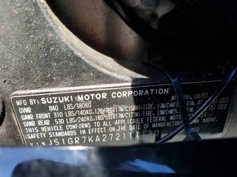 2007 Suzuki Gsx-r750