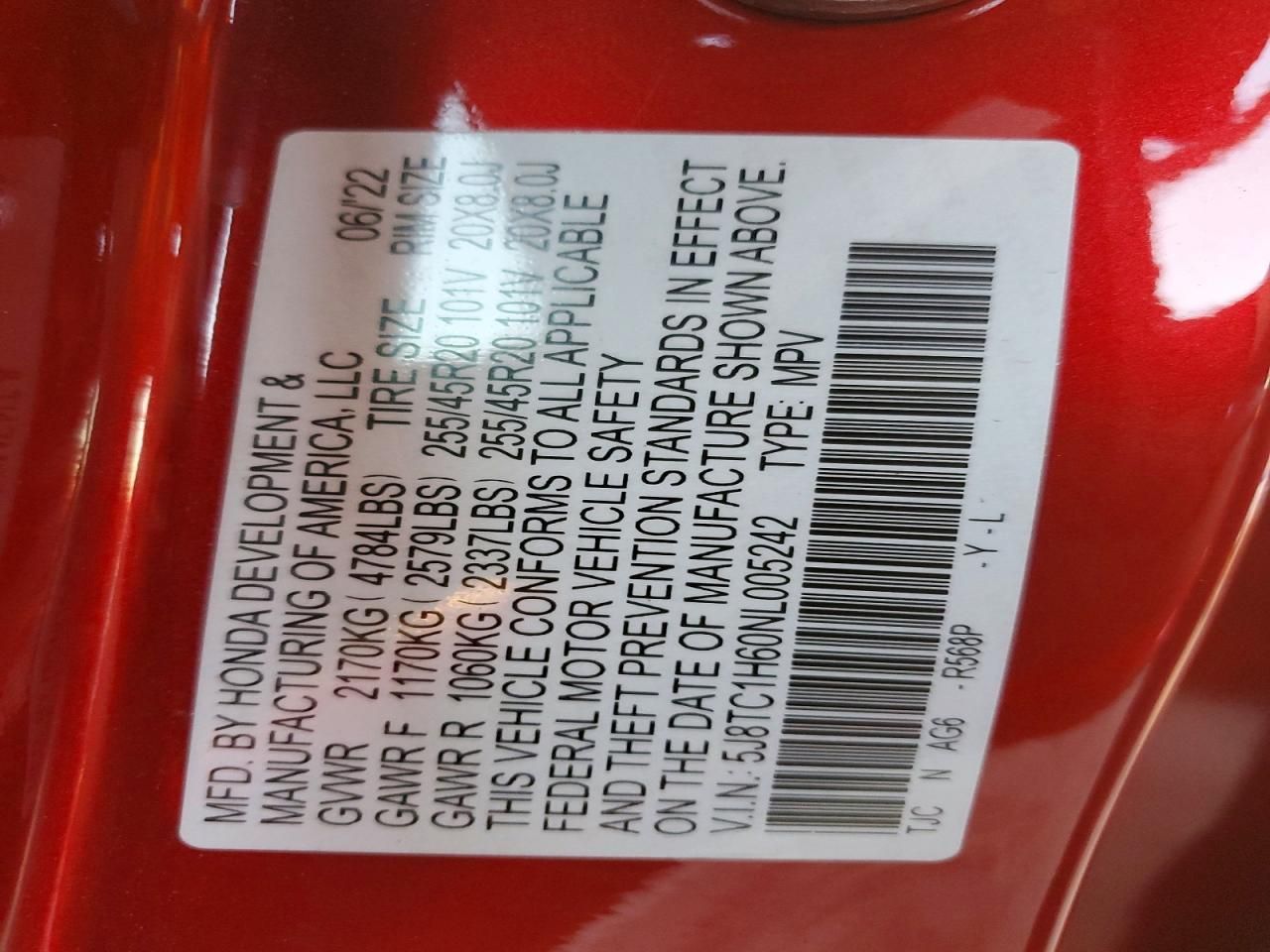 2022 Acura Rdx A-spec