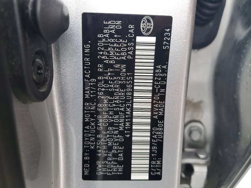 2020 Toyota Camry se