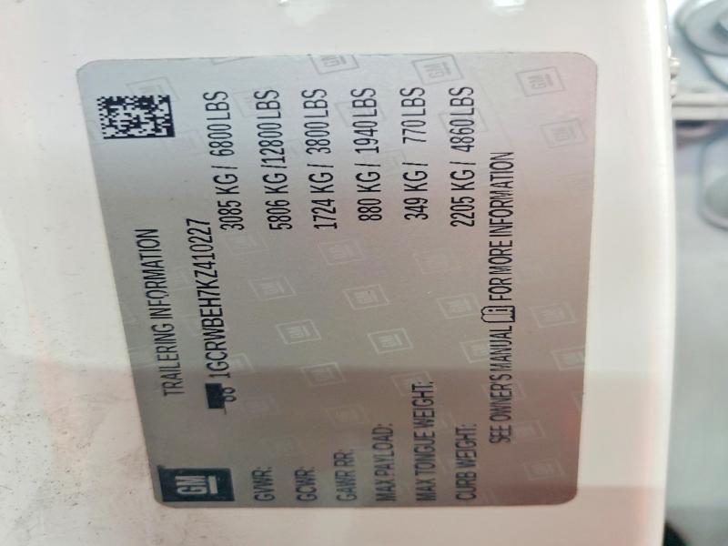 2019 Chevrolet Silverado C1500 Custom