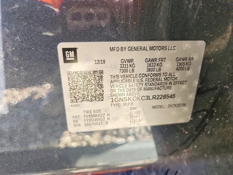 2020 Chevrolet Tahoe K1500 Premier
