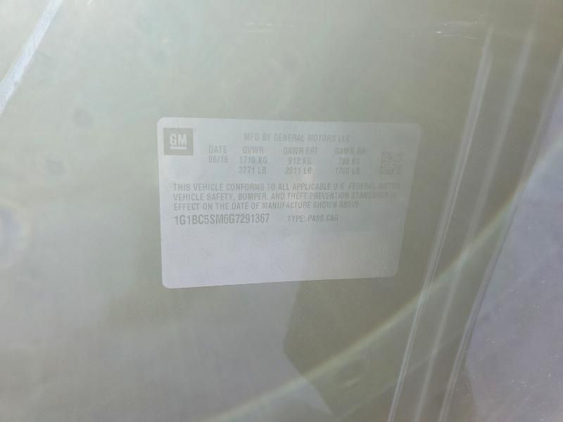 2016 Chevrolet Cruze ls