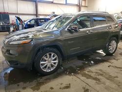 Vehiculos salvage en venta de Copart Nisku, AB: 2016 Jeep Cherokee Limited