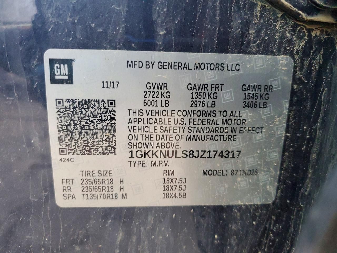 2018 GMC Acadia Slt-1