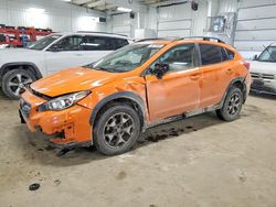 Salvage cars for sale from Copart Ham Lake, MN: 2019 Subaru Crosstrek Premium