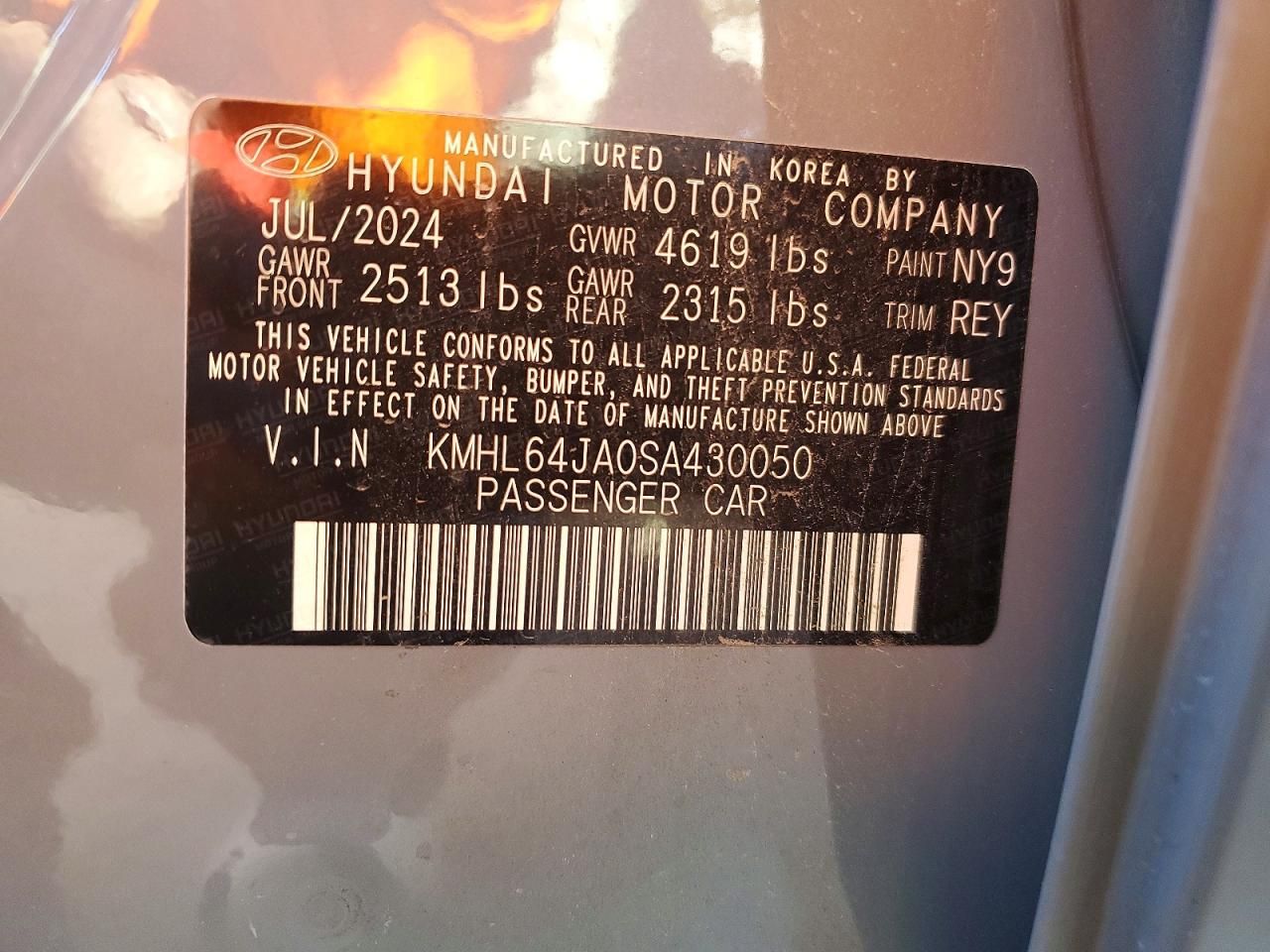 2025 Hyundai Sonata sel