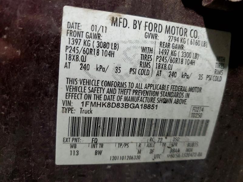 2011 Ford Explorer xlt