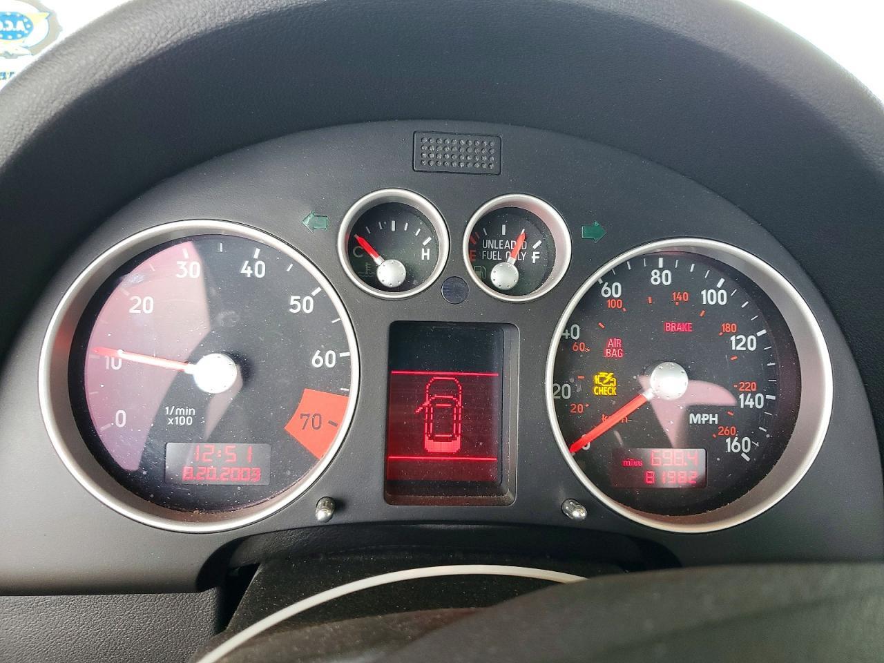 2002 Audi Tt Quattro
