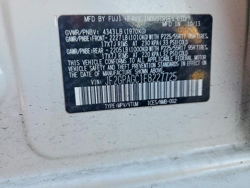 2014 Subaru Xv Crosstrek 2.0 Limited