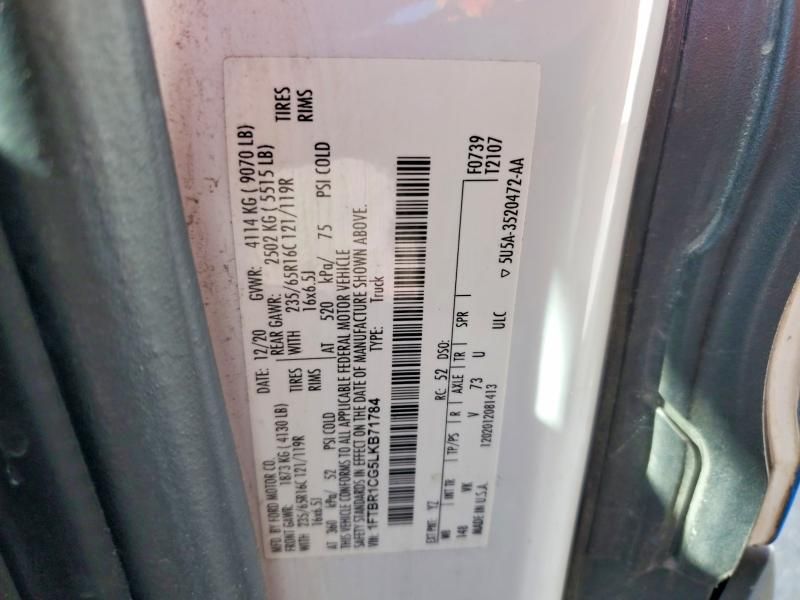 2020 Ford Transit T-250