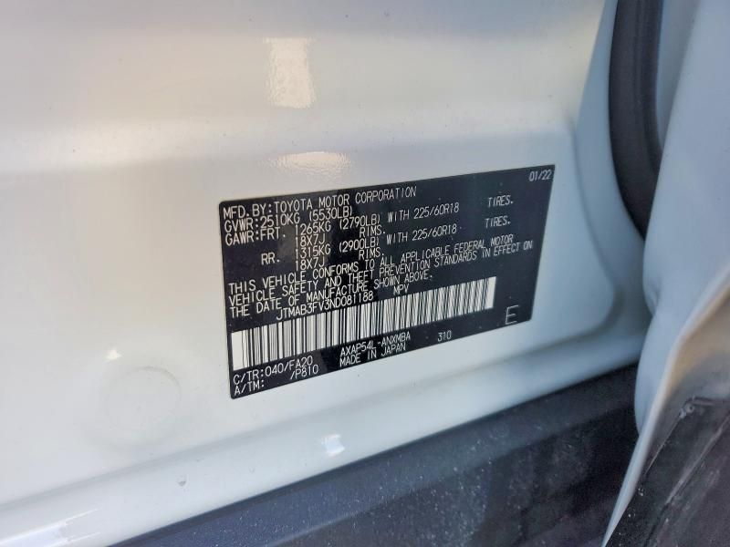 2022 Toyota Rav4 Prime se