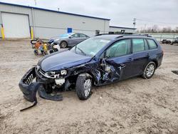 Volkswagen salvage cars for sale: 2015 Volkswagen Golf Sportwagen s
