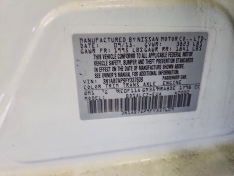 2015 Nissan Sentra s