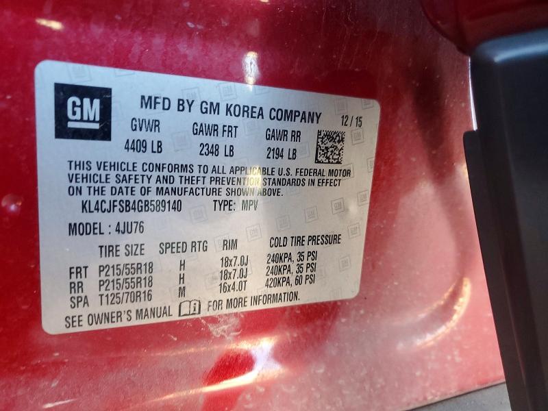 2016 Buick Encore Convenience