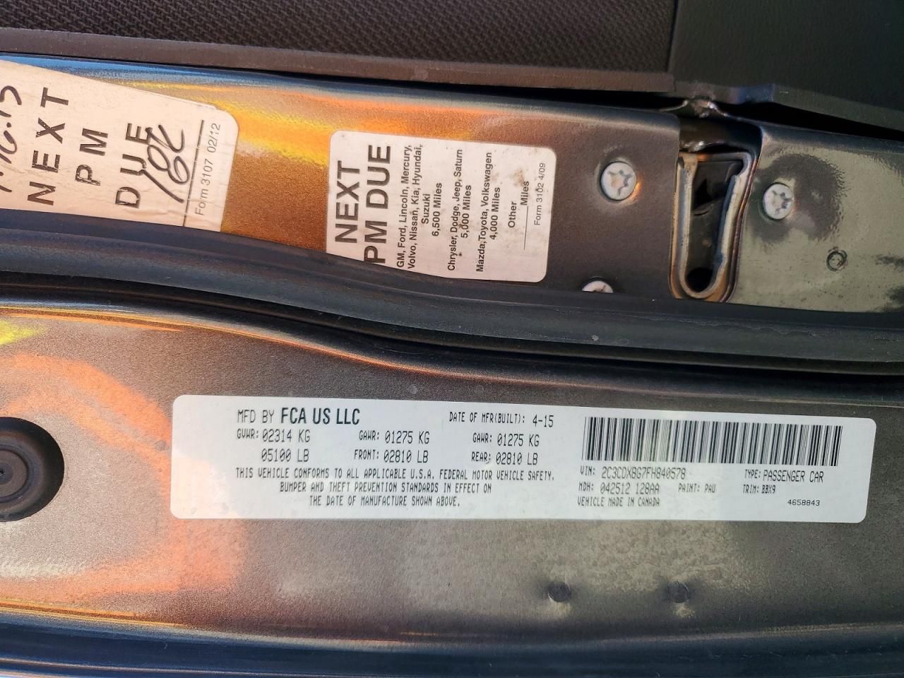 2015 Dodge Charger se