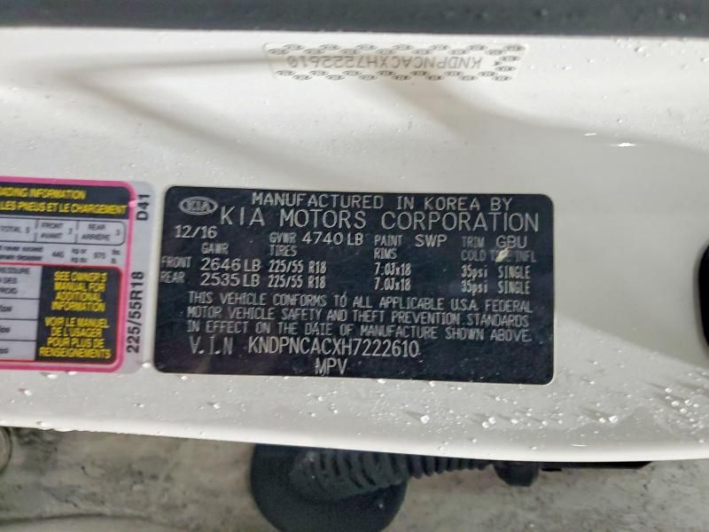 2017 KIA Sportage ex