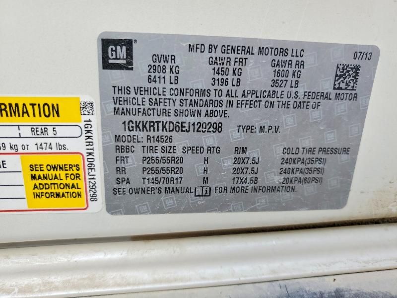 2014 GMC Acadia Denali