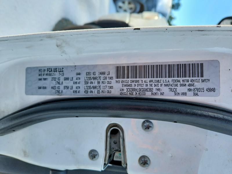 2019 Dodge Ram 3500 big Horn