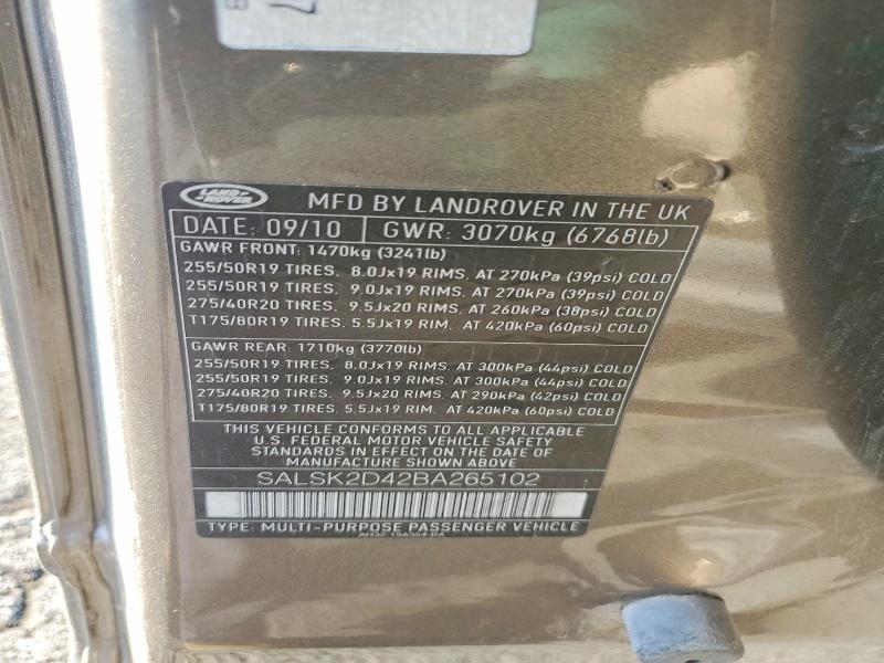 2011 Land Rover Range Rover Sport lux