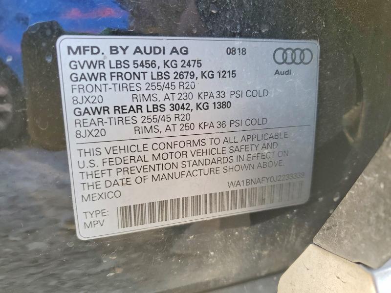 2018 Audi Q5 Premium Plus