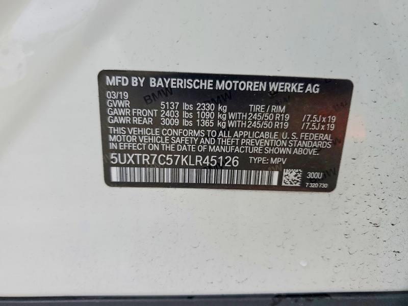 2019 BMW X3 Sdrive30i