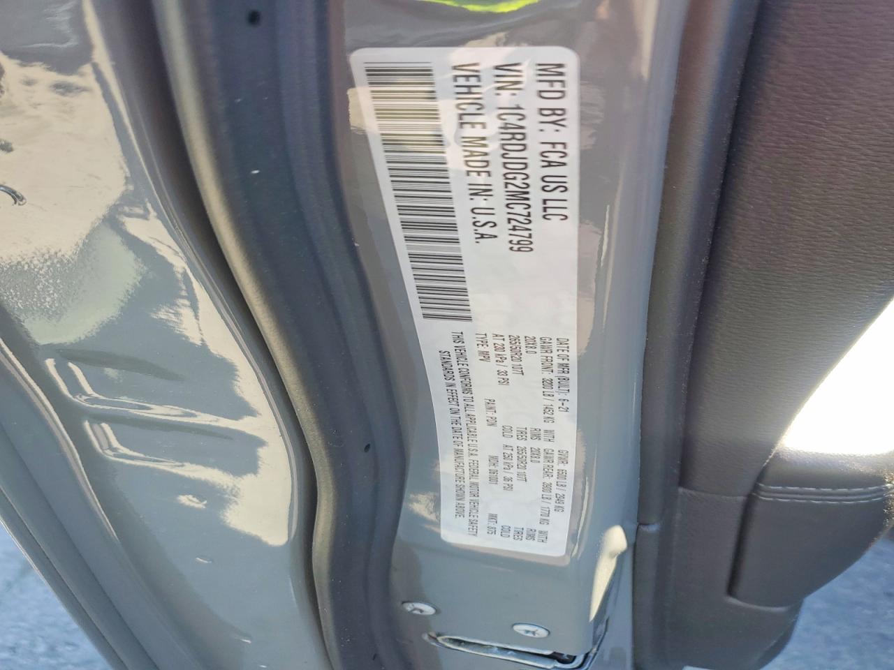2021 Dodge Durango gt